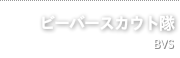 ビーバースカウト隊